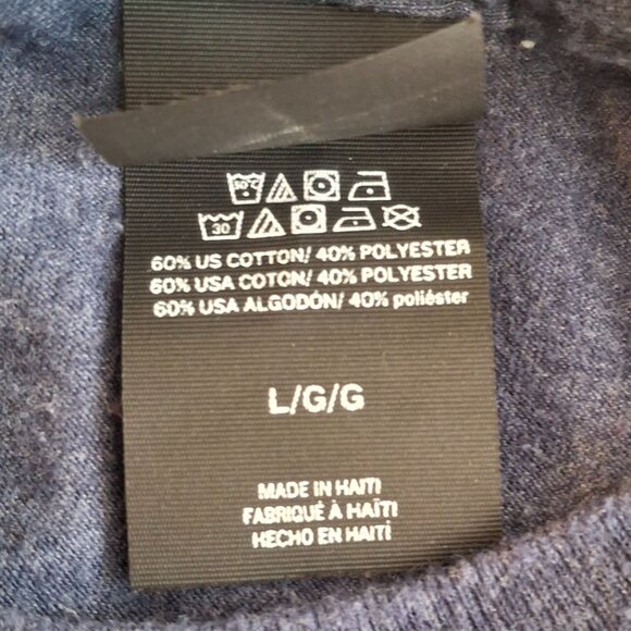 T Shirt Samuel Sam Adams Beer Boston Brewery Hanes Adult Size L Large - Picture 5 of 7